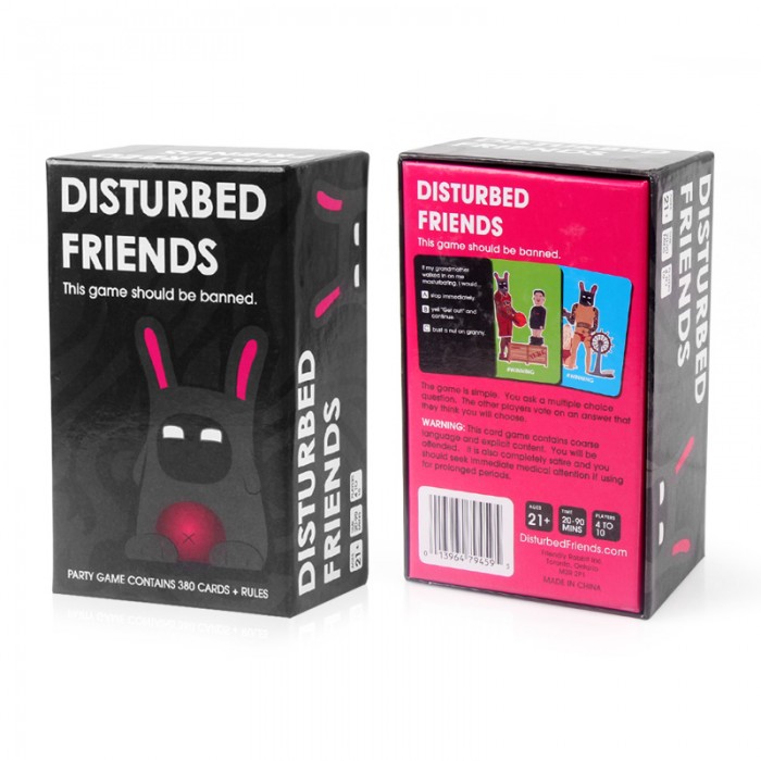 Banned friends. Disturbed friends. Disturb игра.